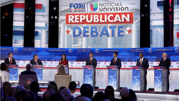 共和党总统辩论五个亮点谁是赢家(图)