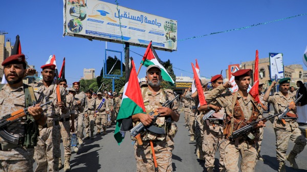 也门叛军“胡塞运动”武装分子