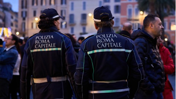 意大利警察示意图