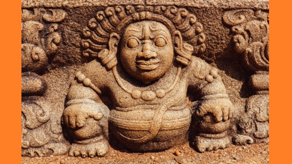 斯里蘭卡 石雕 雕像 古蹟 遺跡 矮人 傳說 528724084