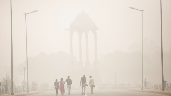 印度空气污染严重。