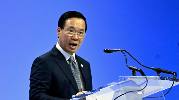 越南国家主席武文赏（Vo Van Thuong）辞职。