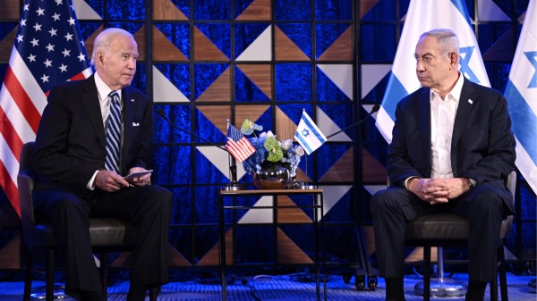 3月25日，联合国安理会通过加沙立即停火决议后，以色列总理内塔尼亚胡与美国总统拜登之间的关系跌至战时低点。