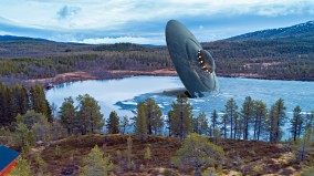 曾有UFO撞入湖泊加拿大将提出不明飞行物报告(图)