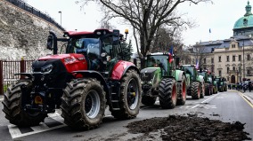 乌克兰农产品免关税延长1年欧盟农民持续抗议(图)