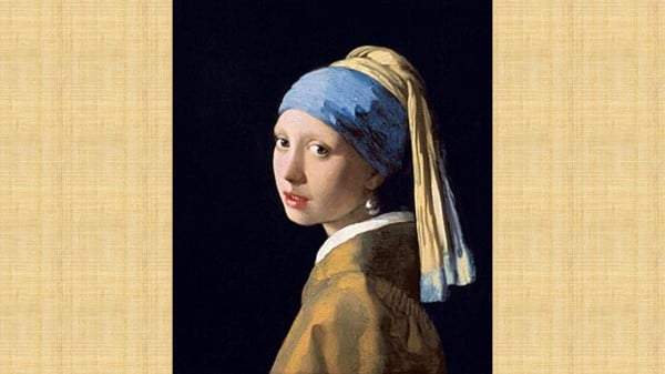 維米爾（Johannes Vermeer）〈戴珍珠耳環的少女〉