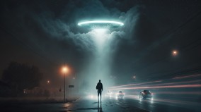 UFO盛行的外星公路前CIA探员看见外星飞船与生物(图)