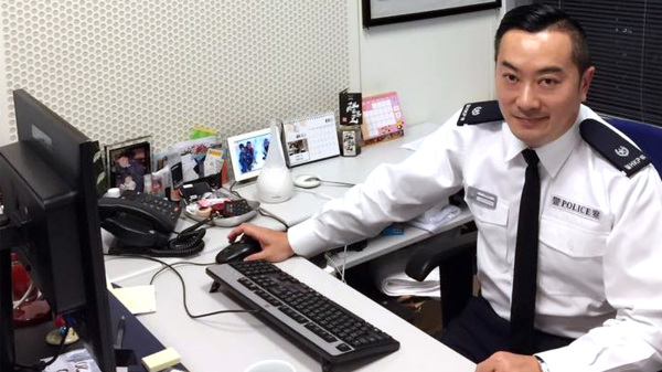 圖為香港警司陳凱港「海港Sir」。（陳凱港FB）