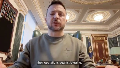 乌克兰总统泽伦斯基（Volodymyr Zelenskyy）5月11日凌晨称整个前线都发生“激烈战斗”