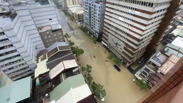 颱風凱米暴雨強灌中南部各地災情一覽(圖)