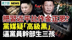 把習近平比作金正恩黨媒疑「高級黑」(視頻)