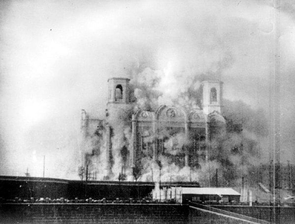 斯大林1931年下令將俄羅斯最大的東正教教堂炸毀。（圖片來源：公用領域）