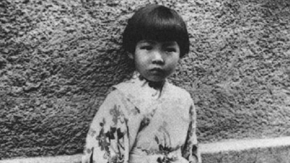 長春圍城倖存者遠藤譽5歲時的照片