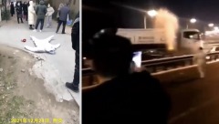 西安骇人现况：消毒水结冰酿死亡车祸防疫员倒地无人理(视频图)