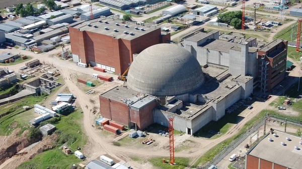 中國正在與阿根廷商談在其阿圖查（Atucha）綜合體建造一個新的核反應爐（如圖），並承諾在未來兩年內與南美國家分享更多的核技術。