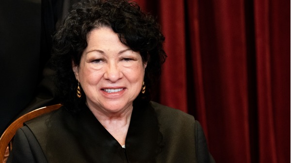 美国最高法院大法官索托马约尔（Sonia Sotomayor）（图片来源： Erin Schaff-Pool/Getty Image）