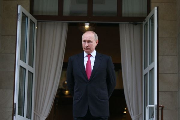 俄罗斯总统普京（VLADIMIR SMIRNOV/POOL/AFP via Getty Images）