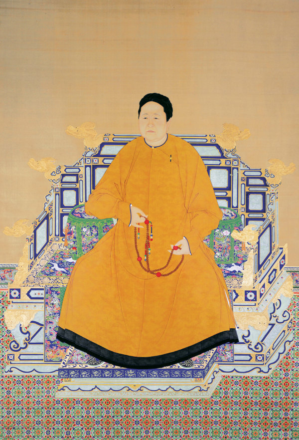 清 孝庄文皇后像 （图片来源: 公用领域 维基百科）