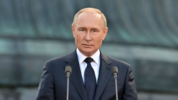 美國總統普京。（圖片來源：ILYA PITALEV/SPUTNIK/AFP via Getty Images）