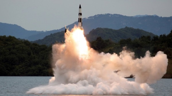 9月25日，朝鮮從平北泰川郡水庫發射了小型SLBM(潛射彈道導彈)