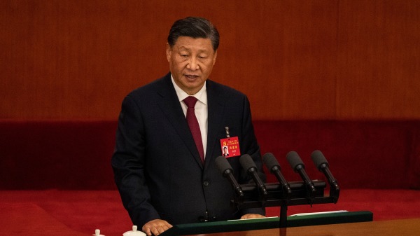 专家认为：习近平权力超越毛泽东，“习家天下”趋势形成。（图片来源：Kevin Frayer/Getty Images）