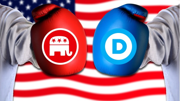 2022年美國中期選舉，共和黨和民主黨激烈爭奪國會多數席位。（Adobe Stock）