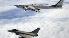 突发：阿拉斯加海岸美国拦截2架俄军核轰炸机(图)