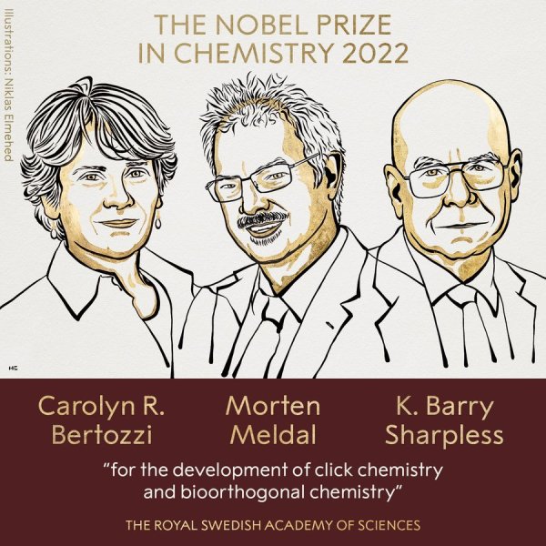 2022年諾貝爾化學獎揭曉