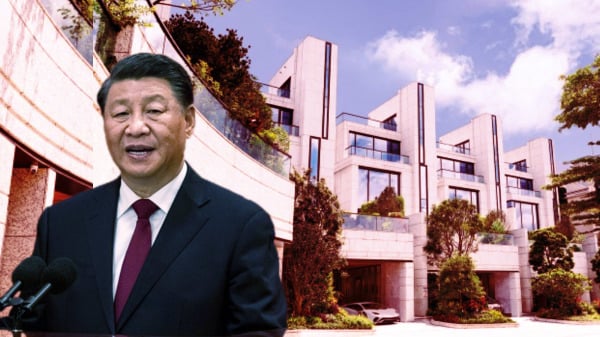國安公署5億港元天價購豪宅，被質疑違反「習八條」。（圖片來源：看中國合成圖片）