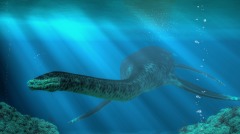 近代捕获的史前生物苏丹湖中的蛇颈龙(图)