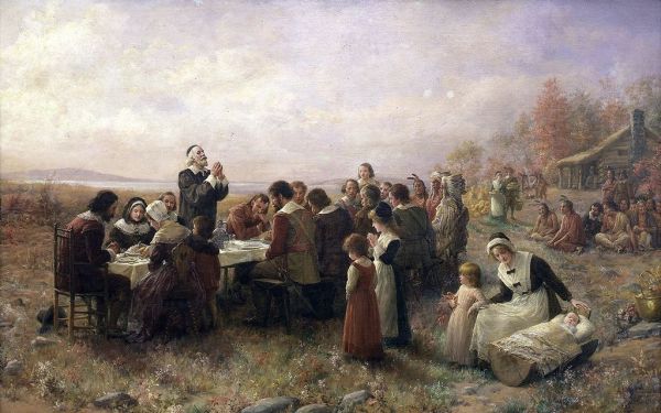 《普利茅斯的第一个感恩节》