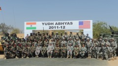 鄰近中國邊界印度與美國舉行年度軍事演習(圖)