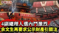 4个副总理浮出水面诸侯调动显内斗激烈(视频)