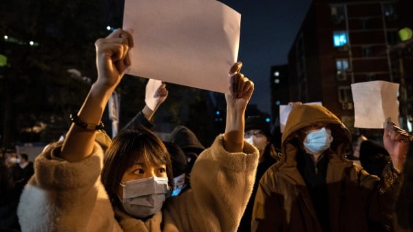 抗议 北京 疫情