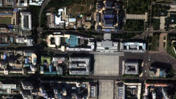 12月22日，韓國國土交通部公開了“國土衛星1號”所拍攝的朝鮮地區高清衛星照片。