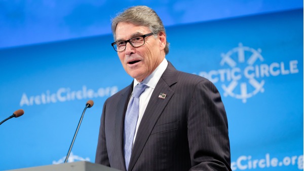 前美国能源部长、前德州州长佩里（Rick Perry）（图片来源：Matthew Eisman/Getty Images）
