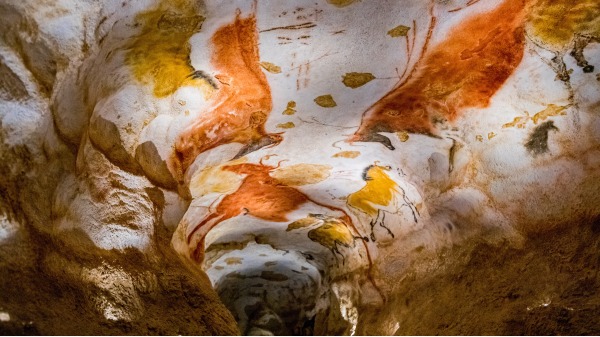 洞穴壁画 示意图