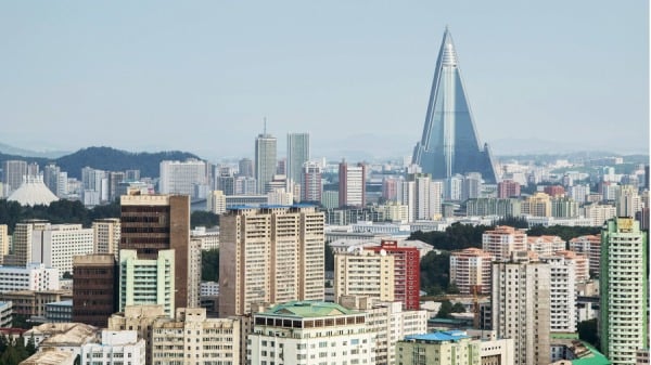 朝鲜平壤大楼