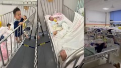 上海婴幼儿隔离点“孩子屁股都烂了”(组图)