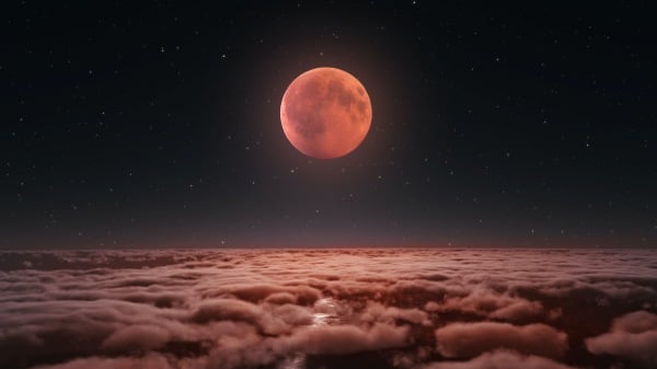 「血月」即為赤色，那麼就意味著戰爭，實為凶兆。