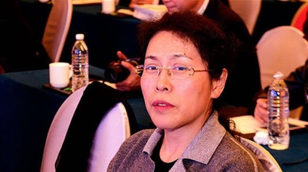 9月21日，遼寧省前女副省長郝春榮被逮捕。（圖片來源：網路）
