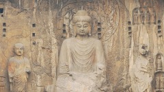 东晋高僧留下预言御容山出现巨大佛像(图)