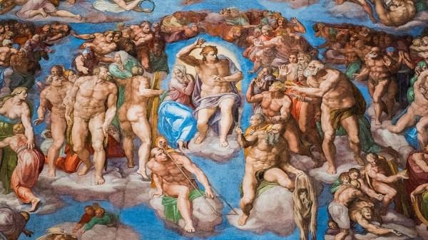 文藝復興 米開朗基羅 梵蒂岡西斯汀教堂 《最後的審判》