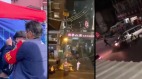 上海大乱孕妇遭“突击队”暴打有人开车撞警惊传枪响(视频图)