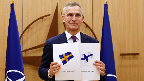 芬蘭瑞典正式提交申請加入北約(圖)