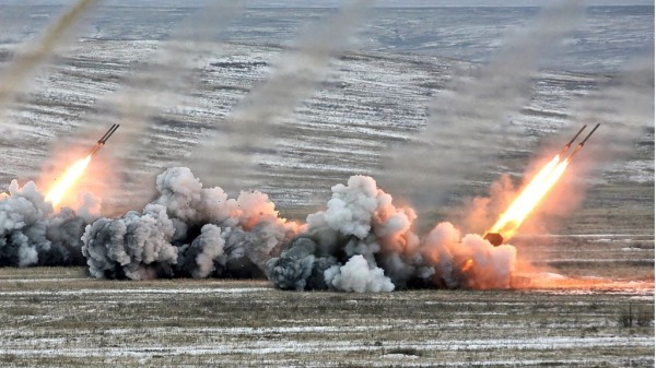 TOS-1A熱壓式多管火箭炮。（圖片來源：Vitaly V.Kuzmin,CC BY-SA 4.0）