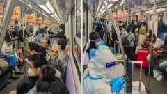 上海防范区破2000万人车站挤爆逃亡路线曝光(视频图)