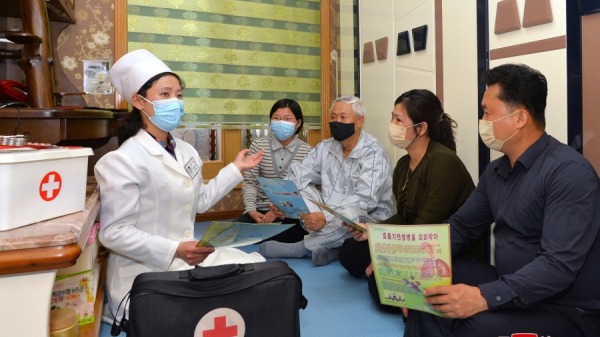 朝鮮官方派出宣導團協助民眾抗疫