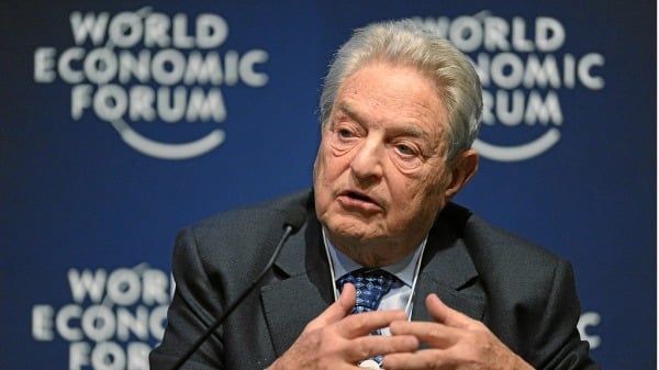 索羅斯基金管理公司主席喬治索羅斯（George Soros ）（圖片來源：World Economic Forum/CC BY-SA）