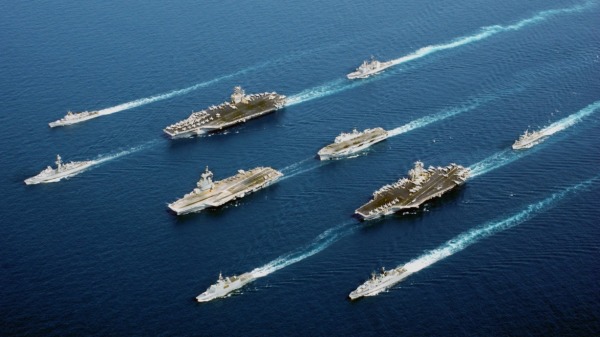 中國海上艦艇。（圖片來源：Pxhere/公有領域）